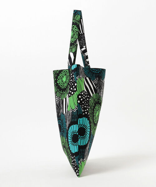 marimekko(マリメッコ)の「marimekko / ファブリックバッグ トート(トートバッグ・レディース・ブラック/グリーン/その他・ONE SIZE)」の7枚目の写真