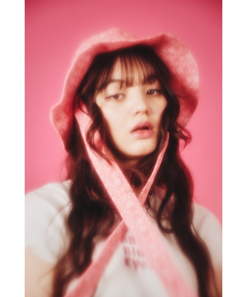 WC（ダブル シー）の「ロゴリブメロウT（Tシャツ/カットソー・レディース・ブラック/ブルー/ピンク・FREE）」の6枚目の写真