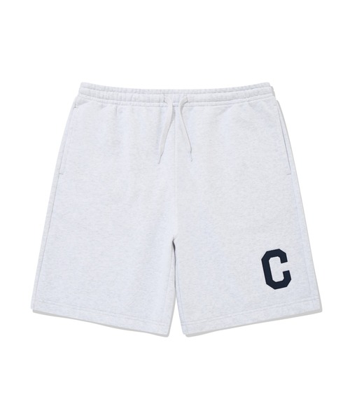 COVERNAT(カバーナット)の「【COVERNAT】C LOGO SWEAT SHORTS / カバーナット Cロゴ スウェット ショートパンツ(スウェットパンツ・メンズ・ブラック/グレー/ヘザーグレー・SMALL/MEDIUM/LARGE)」の3枚目の写真