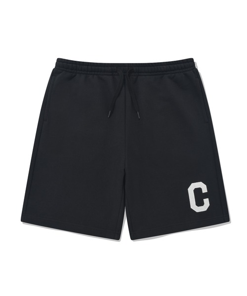 COVERNAT(カバーナット)の「【COVERNAT】C LOGO SWEAT SHORTS / カバーナット Cロゴ スウェット ショートパンツ(スウェットパンツ・メンズ・ブラック/グレー/ヘザーグレー・SMALL/MEDIUM/LARGE)」の2枚目の写真