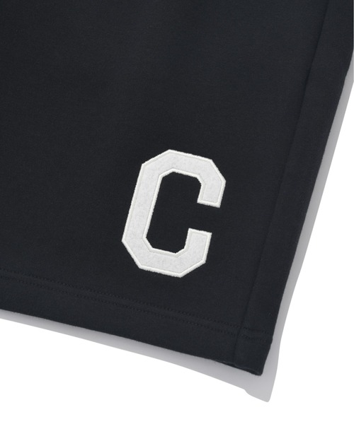 COVERNAT(カバーナット)の「【COVERNAT】C LOGO SWEAT SHORTS / カバーナット Cロゴ スウェット ショートパンツ(スウェットパンツ・メンズ・ブラック/グレー/ヘザーグレー・SMALL/MEDIUM/LARGE)」の5枚目の写真
