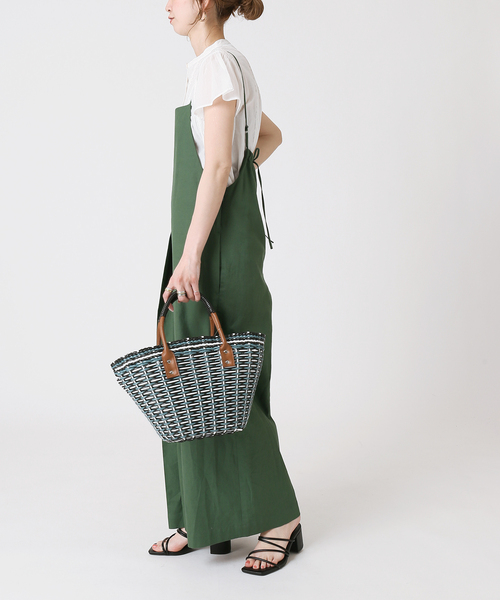 HTS コットンリネン　オーバーオール HTS 〜COTTON WORK OVERALLS〜,Narumi Trading