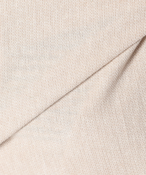 B.C STOCK（ベーセーストック）の「コットンリネン ボックスプリーツフレアサロペット（サロペット/オーバーオール・レディース・アイボリー/グリーン/ベージュ・FREE）」の7枚目の写真