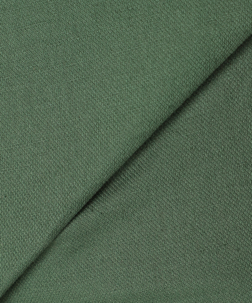 B.C STOCK（ベーセーストック）の「コットンリネン ボックスプリーツフレアサロペット（サロペット/オーバーオール・レディース・アイボリー/グリーン/ベージュ・FREE）」の4枚目の写真