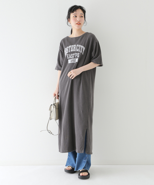 ベストワンピース❤️ セール】College カットワンピース（ワンピース）｜B.C STOCK