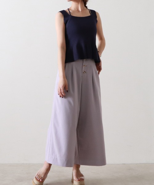 Cheek(チーク)の「ホルターネックニットプルオーバー(ニット/セーター・レディース・ネイビー/レッド/アイボリー・MEDIUM)」の14枚目の写真