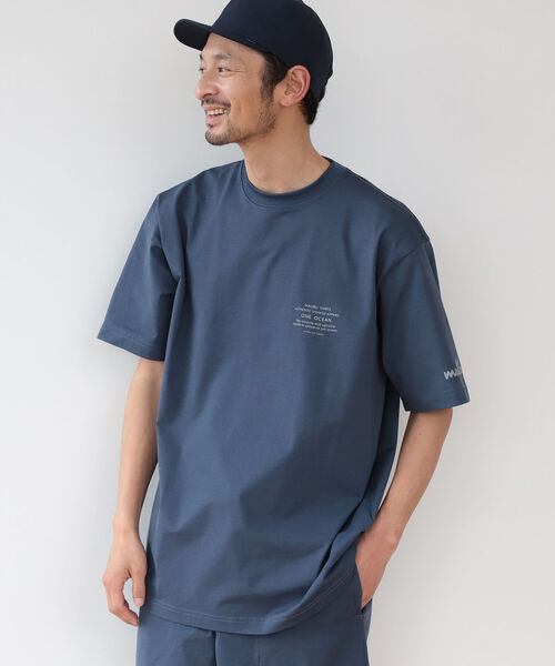 B:MING by BEAMS（ビーミングバイビームス）の「MALIBU SHIRTS x B:MING by BEAMS / 別注 LAND AND  WATER Tシャツ(セットアップ対応)（Tシャツ/カットソー・メンズ・ブラック/ホワイト/ネイビー・MEDIUM/LARGE/X-LARGE）」の12枚目の写真