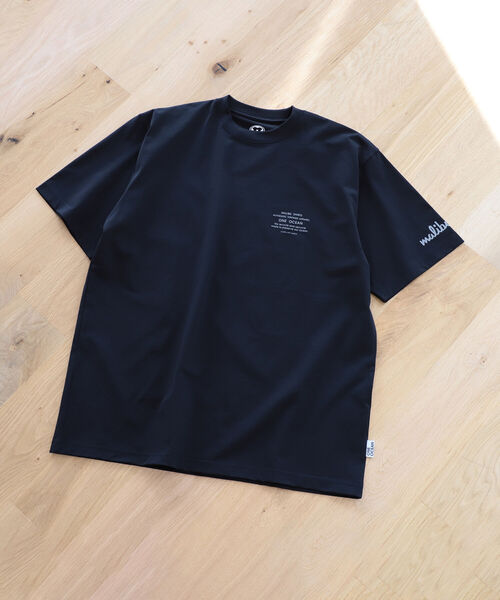 B:MING by BEAMS（ビーミングバイビームス）の「MALIBU SHIRTS x B:MING by BEAMS / 別注 LAND AND  WATER Tシャツ(セットアップ対応)（Tシャツ/カットソー・メンズ・ブラック/ホワイト/ネイビー・MEDIUM/LARGE/X-LARGE）」の14枚目の写真
