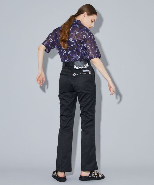 TOGA PULLA（トーガ　プルラ）の「【TOGA PULLA/トーガプルラ】フレアパンツDickies SP（その他パンツ・レディース・ベージュ/ブラック/ネイビー・36/34）」の5枚目の写真