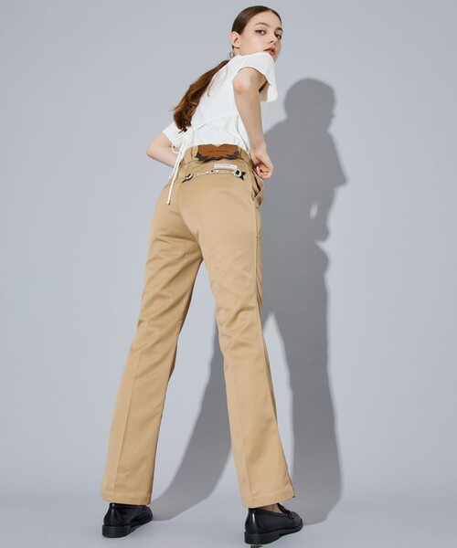 TOGA PULLA（トーガ　プルラ）の「【TOGA PULLA/トーガプルラ】フレアパンツDickies SP（その他パンツ・レディース・ベージュ/ブラック/ネイビー・36/34）」の20枚目の写真