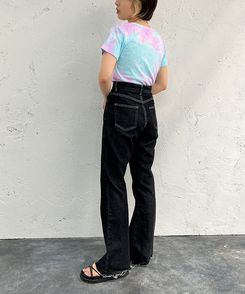 apres jour mignon(アプレジュールミニョン)の「マーブル柄トップス【ZOZOTOWN限定アイテム】(Tシャツ/カットソー・レディース・ブルー系その他/グリーン系その他/ピンク系その他・フリー/X-LARGE)」の13枚目の写真