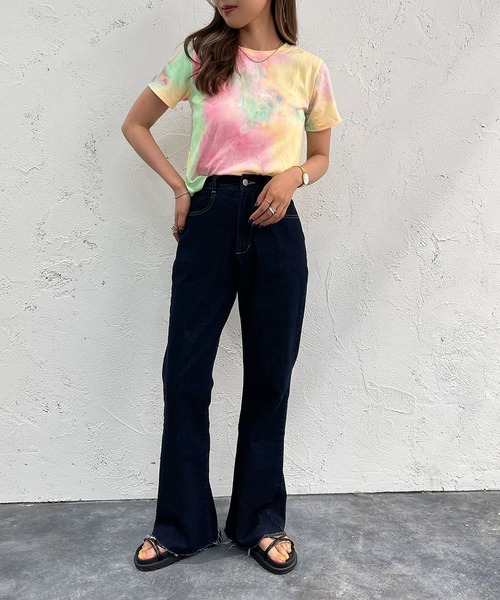 セール】マーブル柄トップス【ZOZOTOWN限定アイテム】（Tシャツ