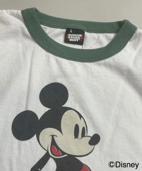 SCREEN STARS（スクリーンスターズ）の「MC-リンガー.SSTEE（Tシャツ/カットソー・メンズ・ブラック/グリーン・M/L）」の10枚目の写真