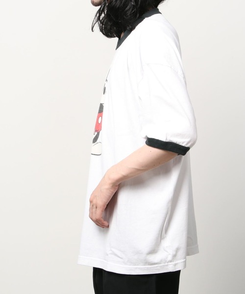 SCREEN STARS（スクリーンスターズ）の「MC-リンガー.SSTEE（Tシャツ/カットソー・メンズ・ブラック/グリーン・M/L）」の14枚目の写真