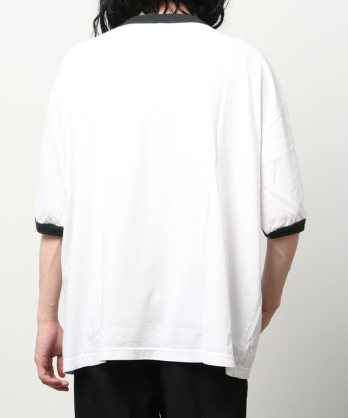 SCREEN STARS（スクリーンスターズ）の「MC-リンガー.SSTEE（Tシャツ/カットソー・メンズ・ブラック/グリーン・M/L）」の15枚目の写真