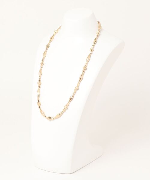 LOWRYS FARM(ローリーズファーム)の「デザインビーズネックレス 282183(ネックレス・レディース・シルバー/ゴールド/その他・フリー)」の4枚目の写真