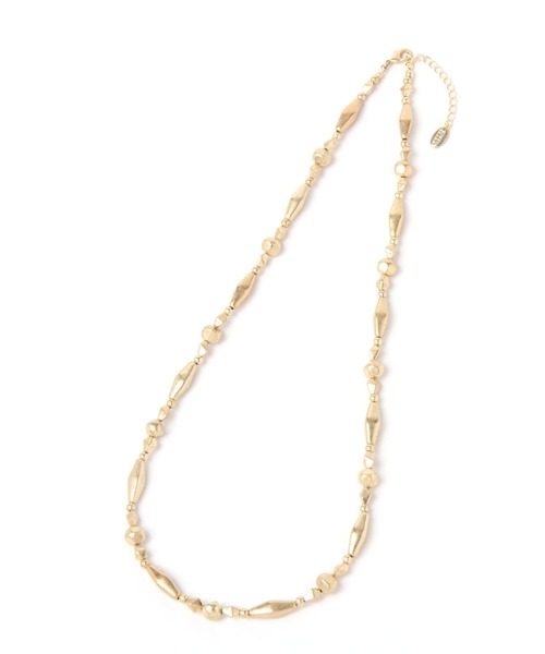 LOWRYS FARM(ローリーズファーム)の「デザインビーズネックレス 282183(ネックレス・レディース・シルバー/ゴールド/その他・フリー)」の3枚目の写真