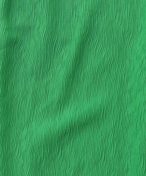 JEANASIS（ジーナシス）の「サマープリーツジャガードフレアパンツ【SETUP対応】/296928（スラックス・レディース・グレー/ピンク/グリーン/アイボリー/ライトパープル/ダークグリーン/スミクロ/パープル・SMALL/MEDIUM）」の18枚目の写真