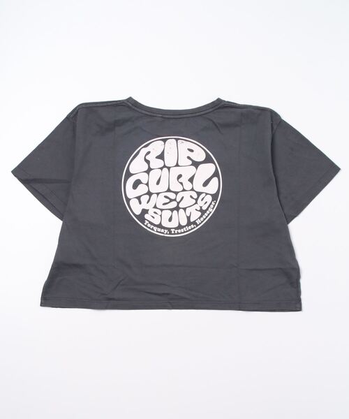 rip curl（リップカール）の「【RIP CURL リップカール】WETTIE ICON TEE II/ショート丈(短丈）バックプリントTシャツ（Tシャツ/カットソー・レディース・ゴールド/ブラック系その他/アクア/コーラル・SMALL/MEDIUM/LARGE）」の20枚目の写真
