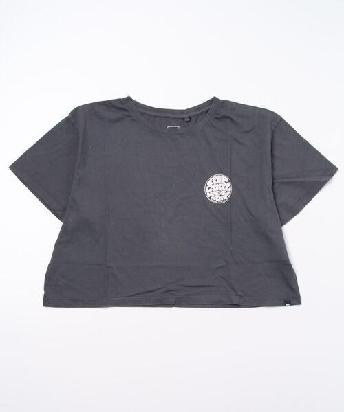 rip curl（リップカール）の「【RIP CURL リップカール】WETTIE ICON TEE II/ショート丈(短丈）バックプリントTシャツ（Tシャツ/カットソー・レディース・ゴールド/ブラック系その他/アクア/コーラル・SMALL/MEDIUM/LARGE）」の12枚目の写真