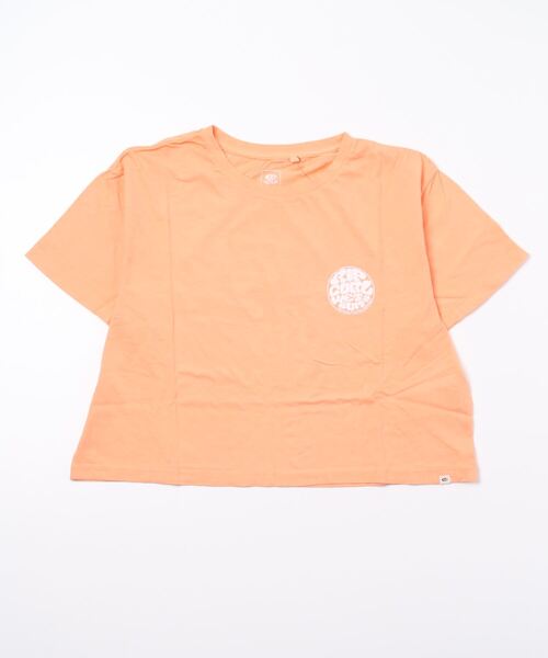 rip curl（リップカール）の「【RIP CURL リップカール】WETTIE ICON TEE II/ショート丈(短丈）バックプリントTシャツ（Tシャツ/カットソー・レディース・ゴールド/ブラック系その他/アクア/コーラル・SMALL/MEDIUM/LARGE）」の10枚目の写真