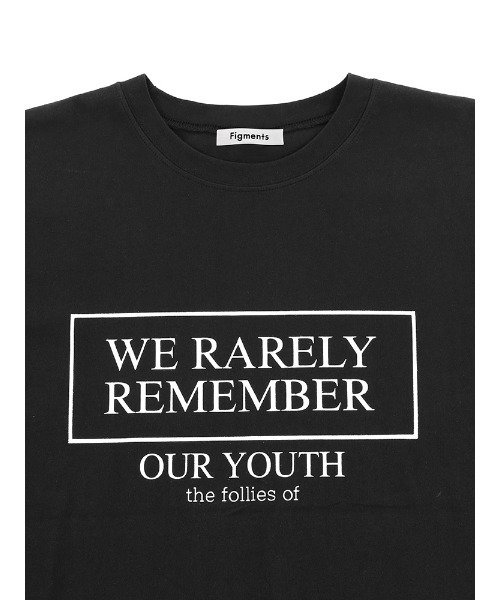 Figments（フィグメンツ）の「REMEMBER Tシャツ（Tシャツ/カットソー・レディース・ホワイト/ブラック・FREE）」の10枚目の写真