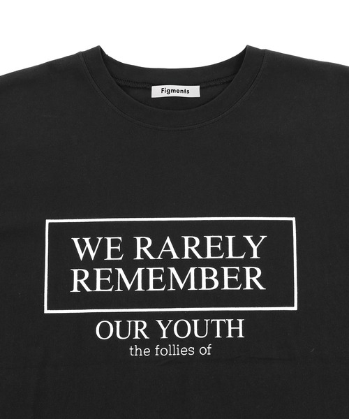 Figments（フィグメンツ）の「REMEMBER Tシャツ（Tシャツ/カットソー・レディース・ホワイト/ブラック・FREE）」の19枚目の写真