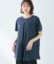 刺しゅう切り替えチュニック