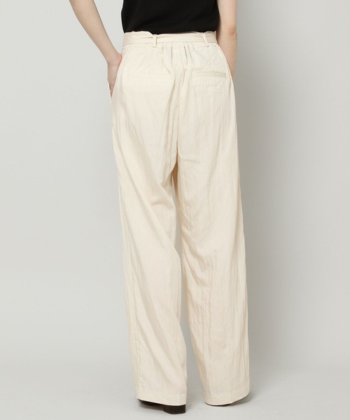 ALAND（エーランド）の「3.3Field Trip／BELTED SLACKS　2299895（スラックス・レディース・ブラック/カーキ/クリーム・FREE）」の20枚目の写真