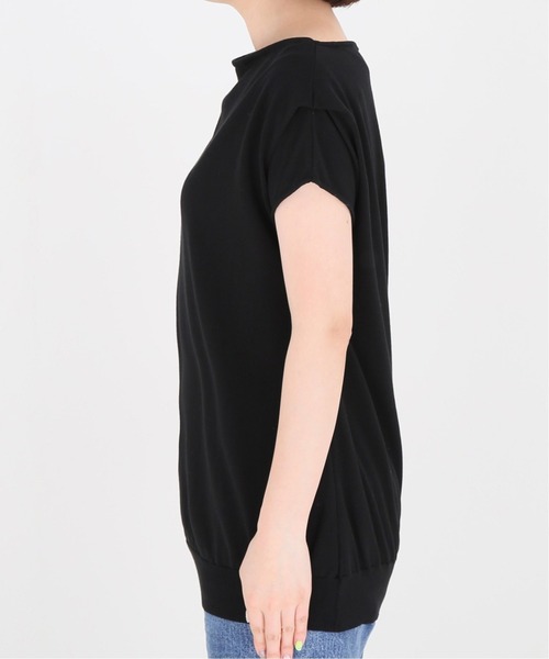 DEUXIEME CLASSE - Deuxieme Classe   design jersey ブラック Deuxieme Classe（ドゥーズィエムクラス）の「design jersey（T