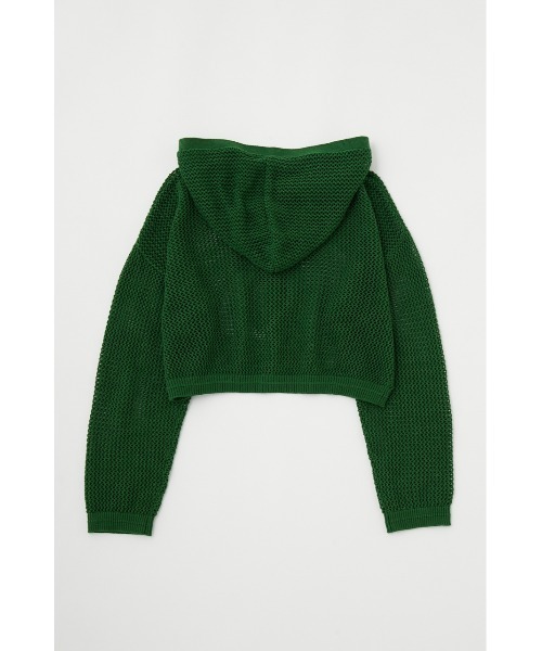 MOUSSY（マウジー）の「MESH HOODIE カーディガン（カーディガン