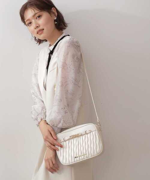 JILLSTUART パフィーポシェット 白 パフィーポシェット（ショルダーバッグ）｜JILL by JILL STUART