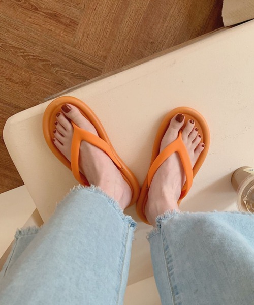 MANGROVE(マングローブ)の「BASICトングサンダル(サンダル・レディース・ホワイト/ブラック/パープル/オレンジ・MEDIUM/LARGE)」の20枚目の写真