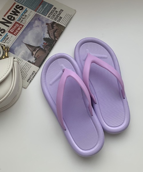MANGROVE(マングローブ)の「BASICトングサンダル(サンダル・レディース・ホワイト/ブラック/パープル/オレンジ・MEDIUM/LARGE)」の5枚目の写真