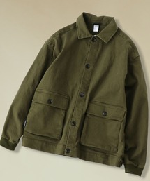 MHL カバーオール　ブルゾン　カーキ　サイズM MHL カバーオール ブルゾン カーキ サイズM