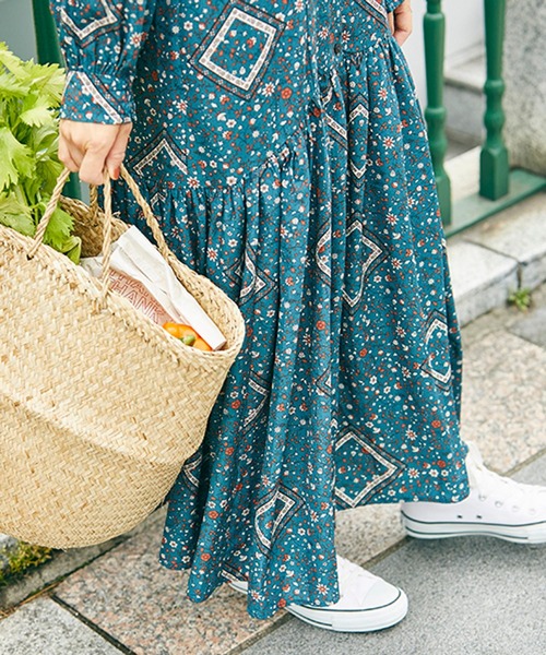 studio CLIP（スタディオクリップ）の「【NEXTWEEKENDコラボ】風と遊ぶワンピース 初秋[プチサイズあり]（ワンピース・レディース・その他1/その他2/その他3・MEDIUM/SMALL/PM/PS）」の14枚目の写真