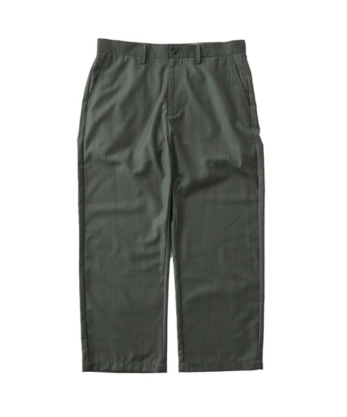 WHO'S WHO gallery（フーズフーギャラリー）の「【BLESS YOU/ブレスユー】ピンストライプスラックス（スラックス・メンズ・チャコールグレー/ブラック/グリーン・FREE）」の10枚目の写真