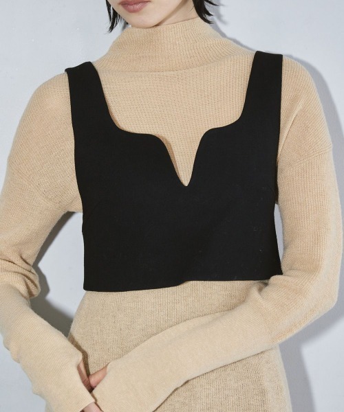 TODAYFUL ウールスリットビスチェ TODAYFUL（トゥデイフル）の「ウールスリットビスチェ（その他