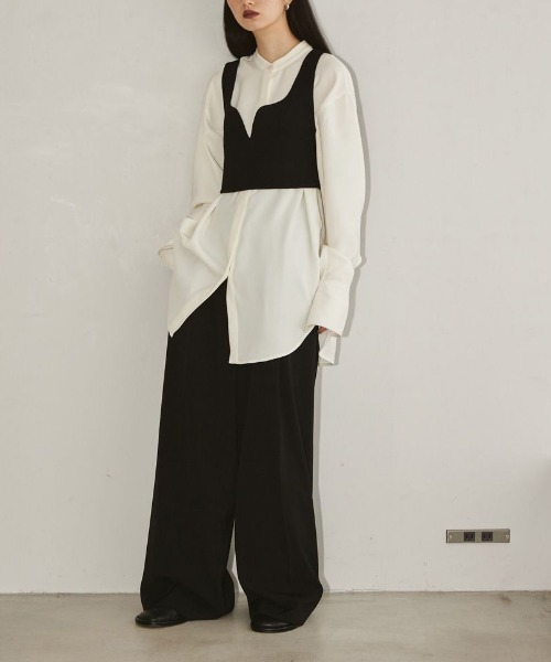 トップス TODAYFUL Wool Slit Bustier TODAYFUL（トゥデイフル）の「TODAYFUL(トゥデイフル) 