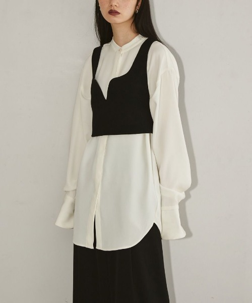 トップス TODAYFUL Wool Slit Bustier TODAYFUL（トゥデイフル）の「TODAYFUL(トゥデイフル) 