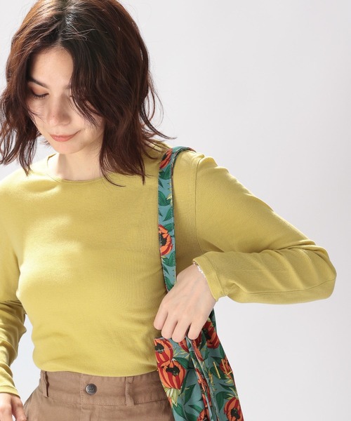 niko and...（ニコアンド）の「キョウネンテレコメロープルオーバー（Tシャツ/カットソー・レディース・ピンク/アイボリー/ブルー/イエロー・MEDIUM/LARGE）」の3枚目の写真