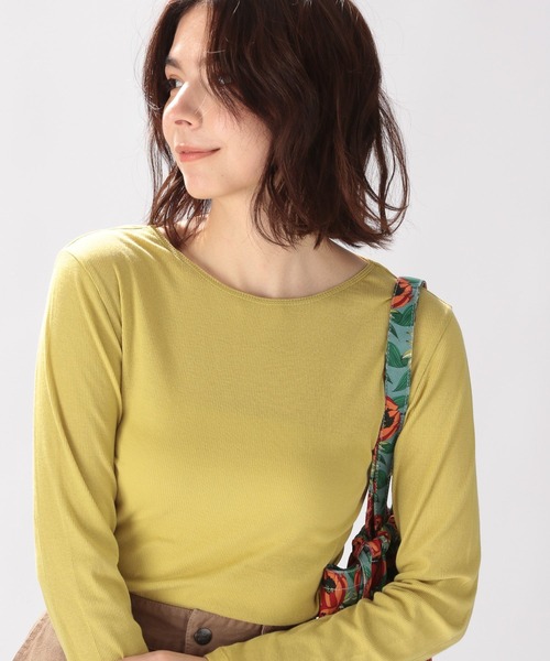 niko and...（ニコアンド）の「キョウネンテレコメロープルオーバー（Tシャツ/カットソー・レディース・ピンク/アイボリー/ブルー/イエロー・MEDIUM/LARGE）」の7枚目の写真