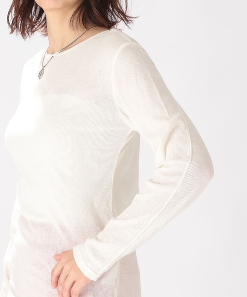 niko and...（ニコアンド）の「キョウネンテレコメロープルオーバー（Tシャツ/カットソー・レディース・ピンク/アイボリー/ブルー/イエロー・MEDIUM/LARGE）」の12枚目の写真