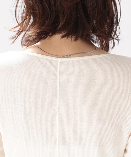 niko and...（ニコアンド）の「キョウネンテレコメロープルオーバー（Tシャツ/カットソー・レディース・ピンク/アイボリー/ブルー/イエロー・MEDIUM/LARGE）」の14枚目の写真