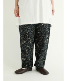 Samansa Mos2 | 花柄テーパードパンツ(その他パンツ)