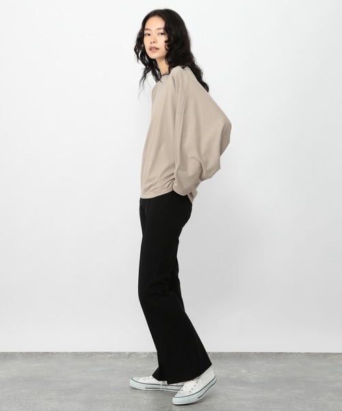 OFAKIND(オフアカインド)の「OFAKIND / ピンタックフレアパンツ(その他パンツ・レディース・ブラック/グレー/サンドグレー・1/0)」の13枚目の写真