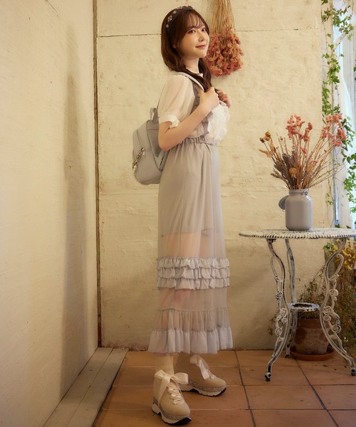 Swankiss（スワンキス）の「PI maid LS/K（スカート・レディース・ブラック/グレー/ピンク・FREE）」の8枚目の写真