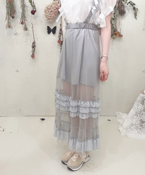 Swankiss（スワンキス）の「PI maid LS/K（スカート・レディース・ブラック/グレー/ピンク・FREE）」の10枚目の写真