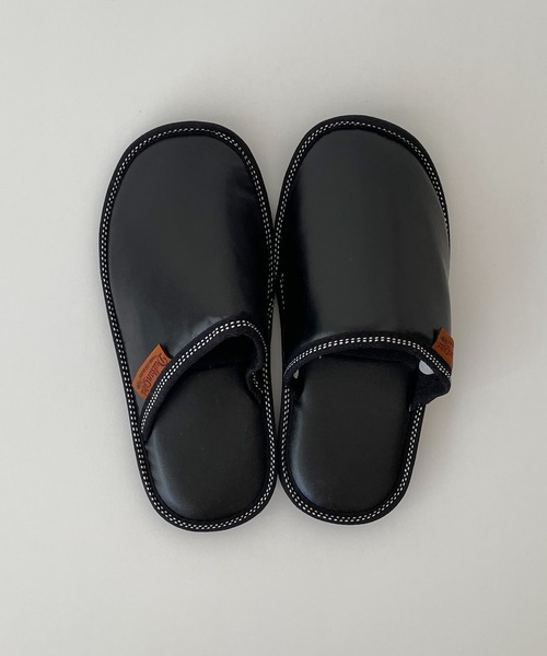 CANAL JEAN(キャナルジーン)の「DULTON PU SLIPPERS EV スリッパ(MEN)/T20-0226L(ルームシューズ/スリッパ・レディース・ブラック/ネイビー/ブラウン・ONE SIZE)」の6枚目の写真