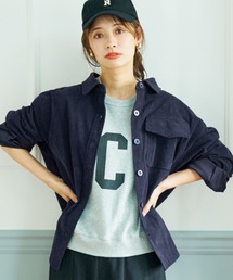 コーデュロイシャツジャケット